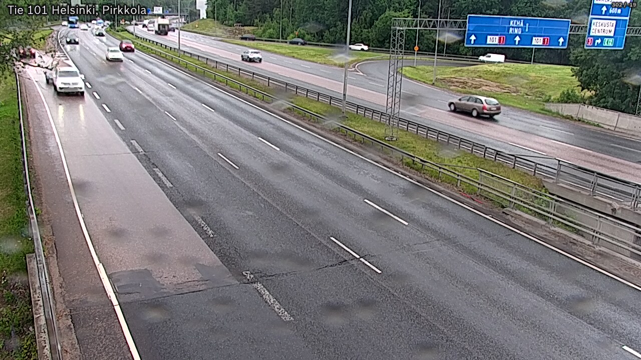 Weather Camera Image Väg 101 Helsingfors Britas, Helsinki, Uusimaa