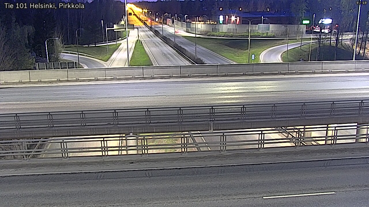 Weather Camera Image Väg 101 Helsingfors Britas, Helsinki, Uusimaa