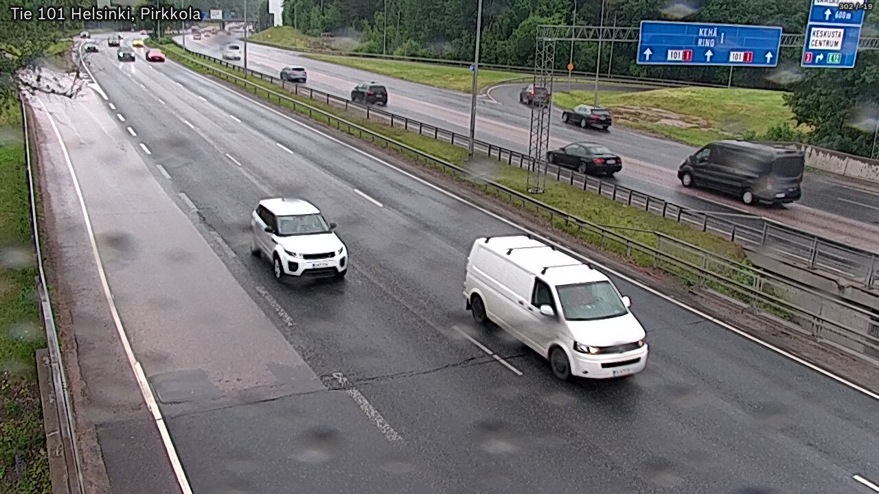 Weather Camera Image Väg 101 Helsingfors Britas, Helsinki, Uusimaa