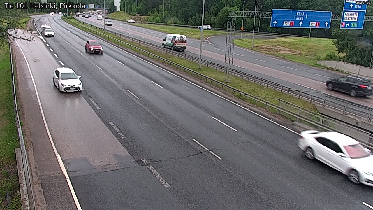 Weather Camera Image Väg 101 Helsingfors Britas, Helsinki, Uusimaa