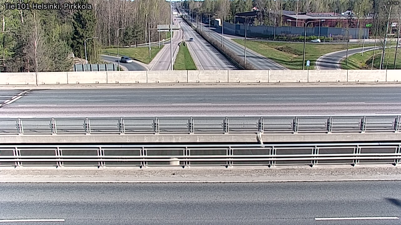 Weather Camera Image Väg 101 Helsingfors Britas, Helsinki, Uusimaa