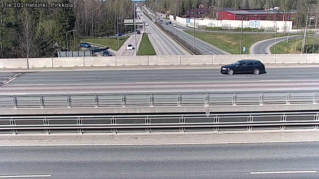 Weather Camera Image Väg 101 Helsingfors Britas, Helsinki, Uusimaa