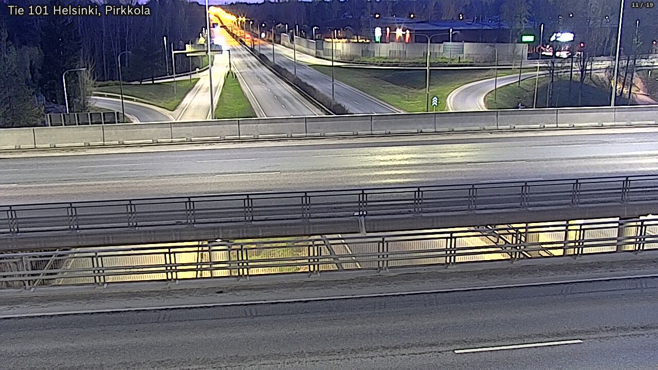 Weather Camera Image Väg 101 Helsingfors Britas, Helsinki, Uusimaa