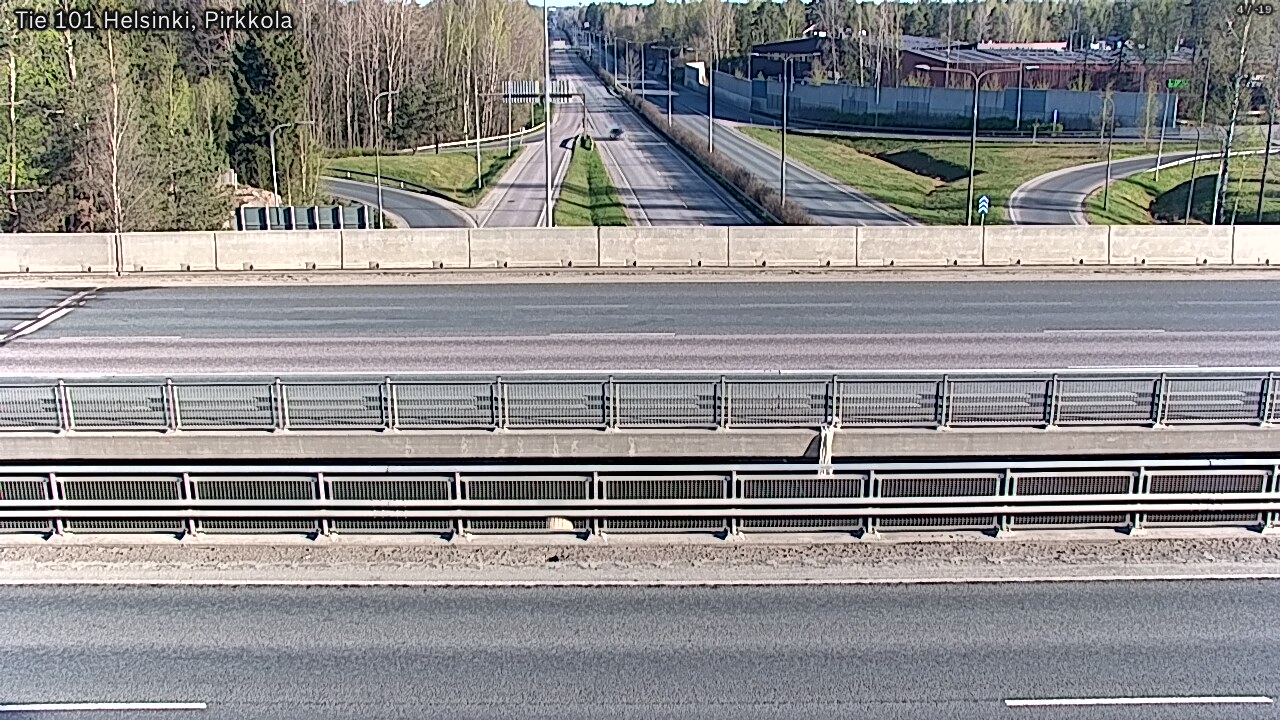 Weather Camera Image Väg 101 Helsingfors Britas, Helsinki, Uusimaa