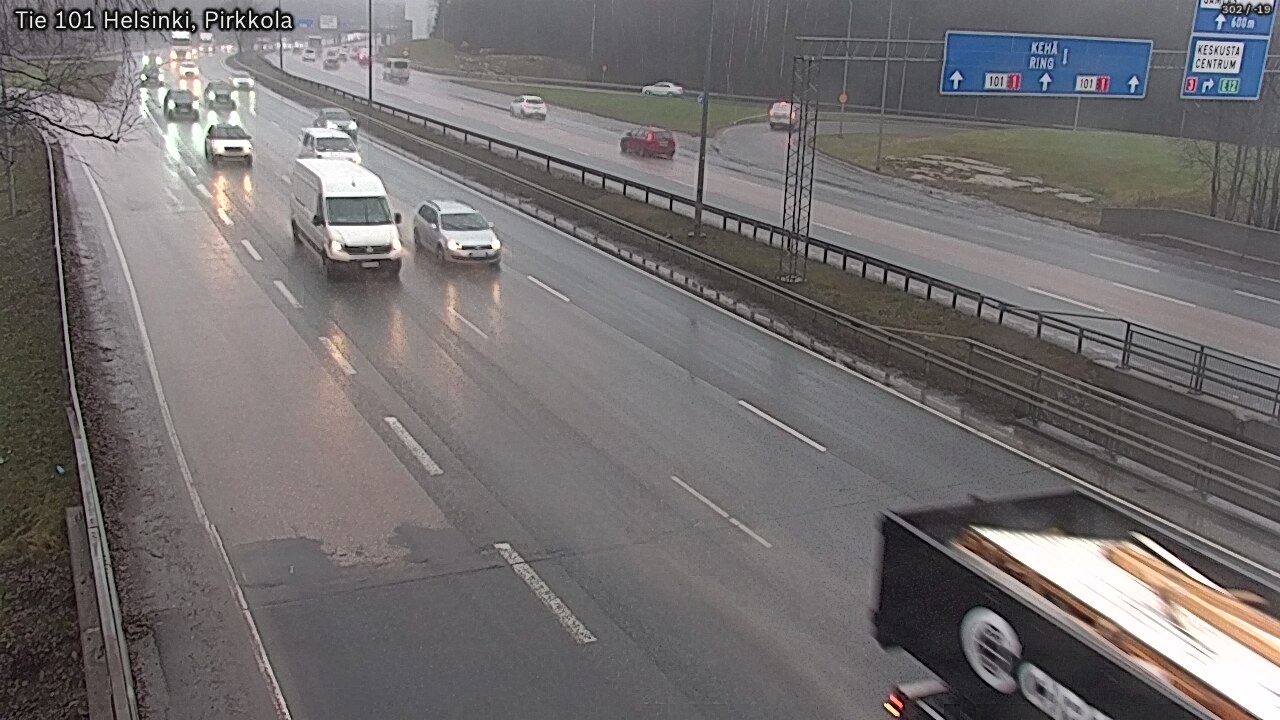 Weather Camera Image Väg 101 Helsingfors Britas, Helsinki, Uusimaa