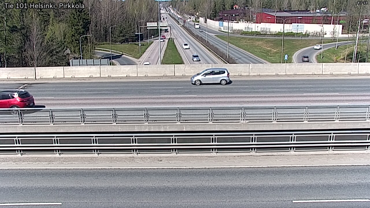 Weather Camera Image Väg 101 Helsingfors Britas, Helsinki, Uusimaa