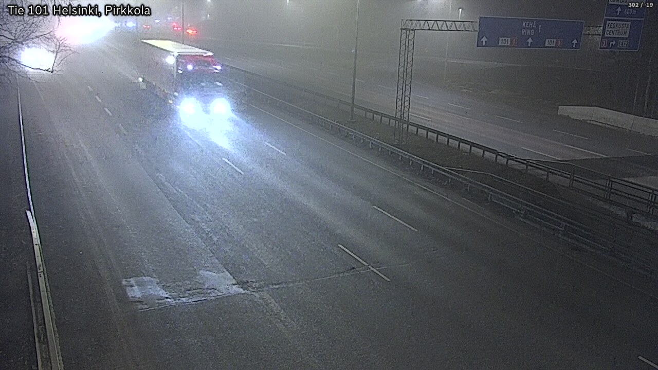 Weather Camera Image Väg 101 Helsingfors Britas, Helsinki, Uusimaa