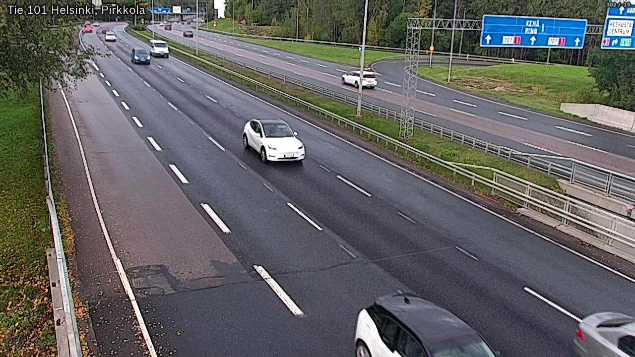 Weather Camera Image Väg 101 Helsingfors Britas, Helsinki, Uusimaa
