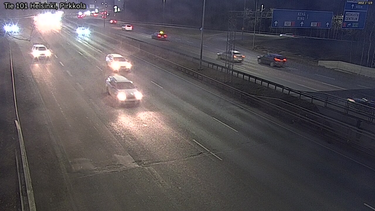 Weather Camera Image Väg 101 Helsingfors Britas, Helsinki, Uusimaa