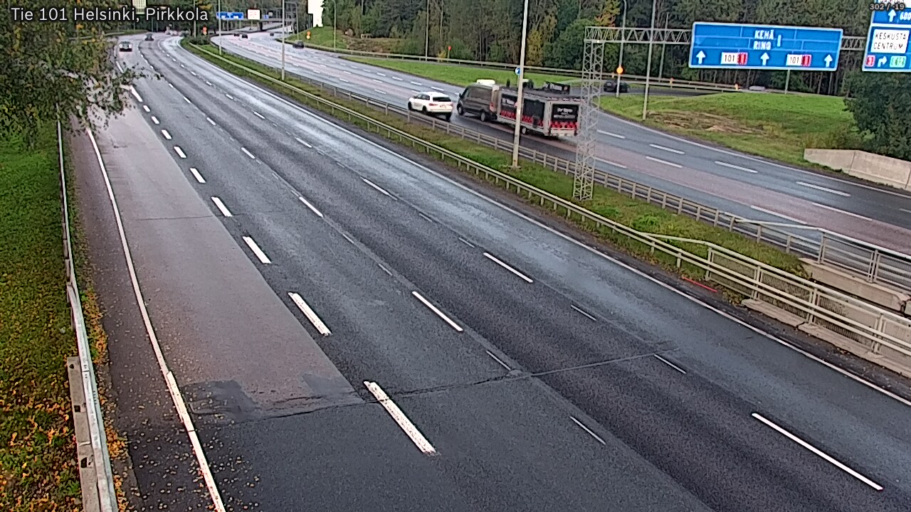 Weather Camera Image Väg 101 Helsingfors Britas, Helsinki, Uusimaa
