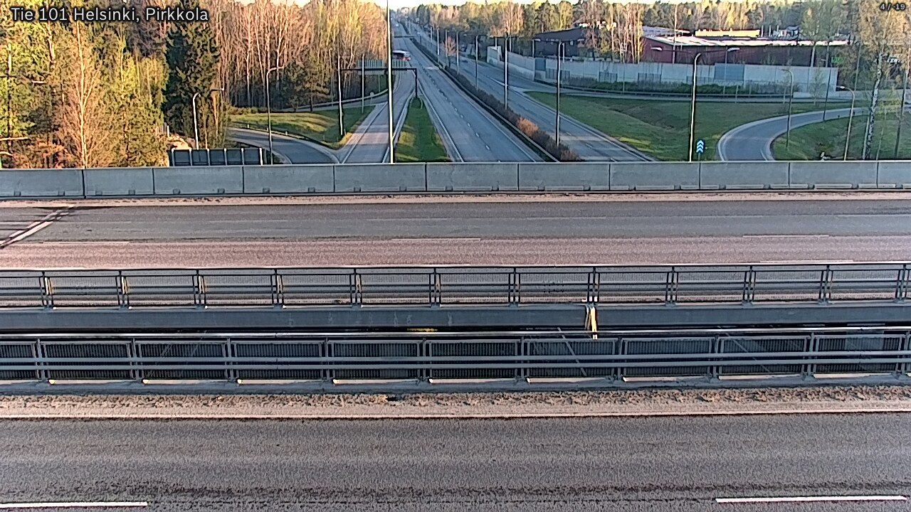 Weather Camera Image Väg 101 Helsingfors Britas, Helsinki, Uusimaa