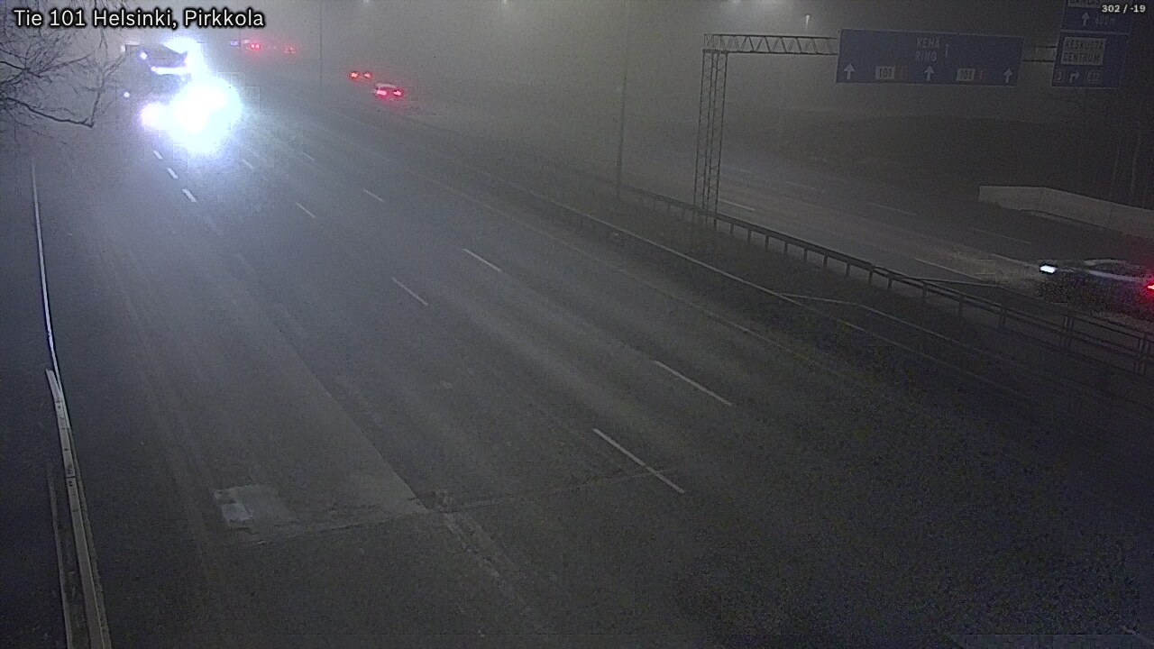 Weather Camera Image Väg 101 Helsingfors Britas, Helsinki, Uusimaa