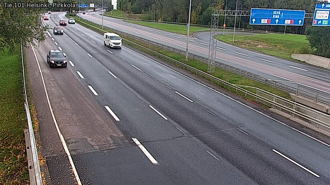 Weather Camera Image Väg 101 Helsingfors Britas, Helsinki, Uusimaa