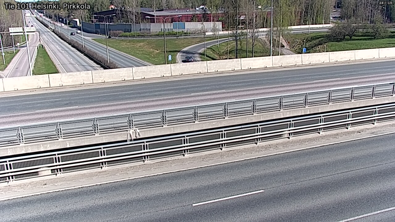 Weather Camera Image Väg 101 Helsingfors Britas, Helsinki, Uusimaa