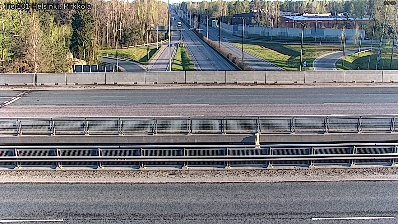 Weather Camera Image Väg 101 Helsingfors Britas, Helsinki, Uusimaa