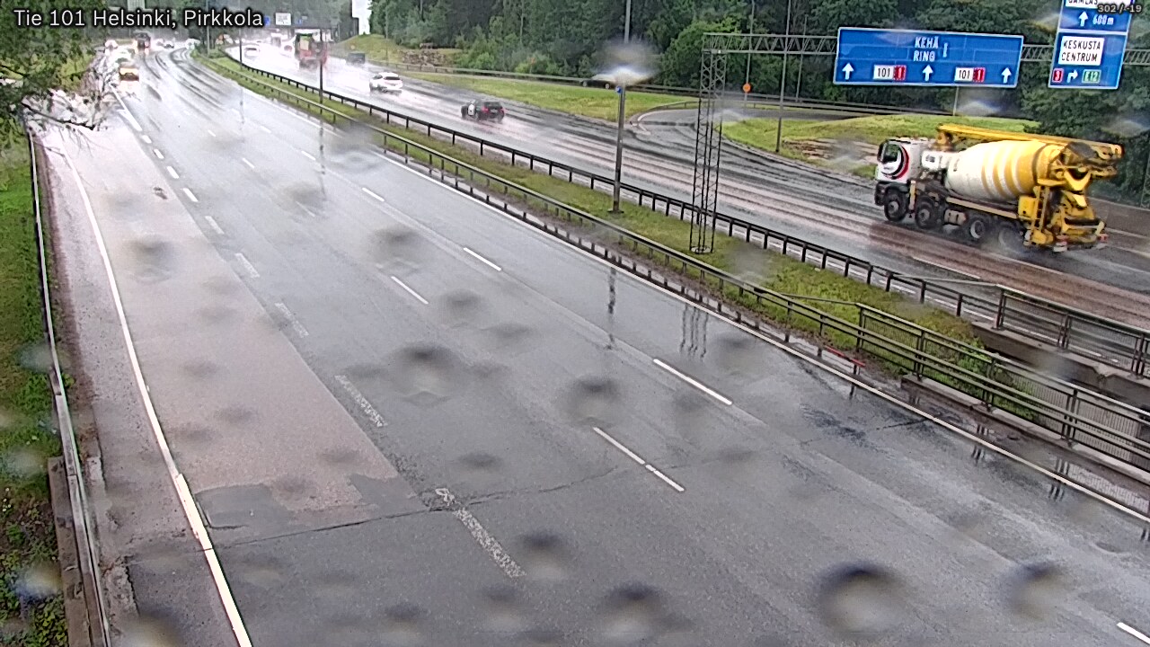 Weather Camera Image Väg 101 Helsingfors Britas, Helsinki, Uusimaa