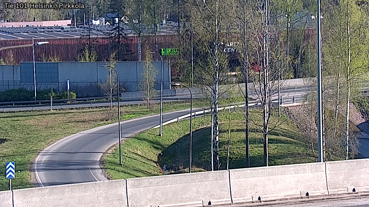 Weather Camera Image Väg 101 Helsingfors Britas, Helsinki, Uusimaa