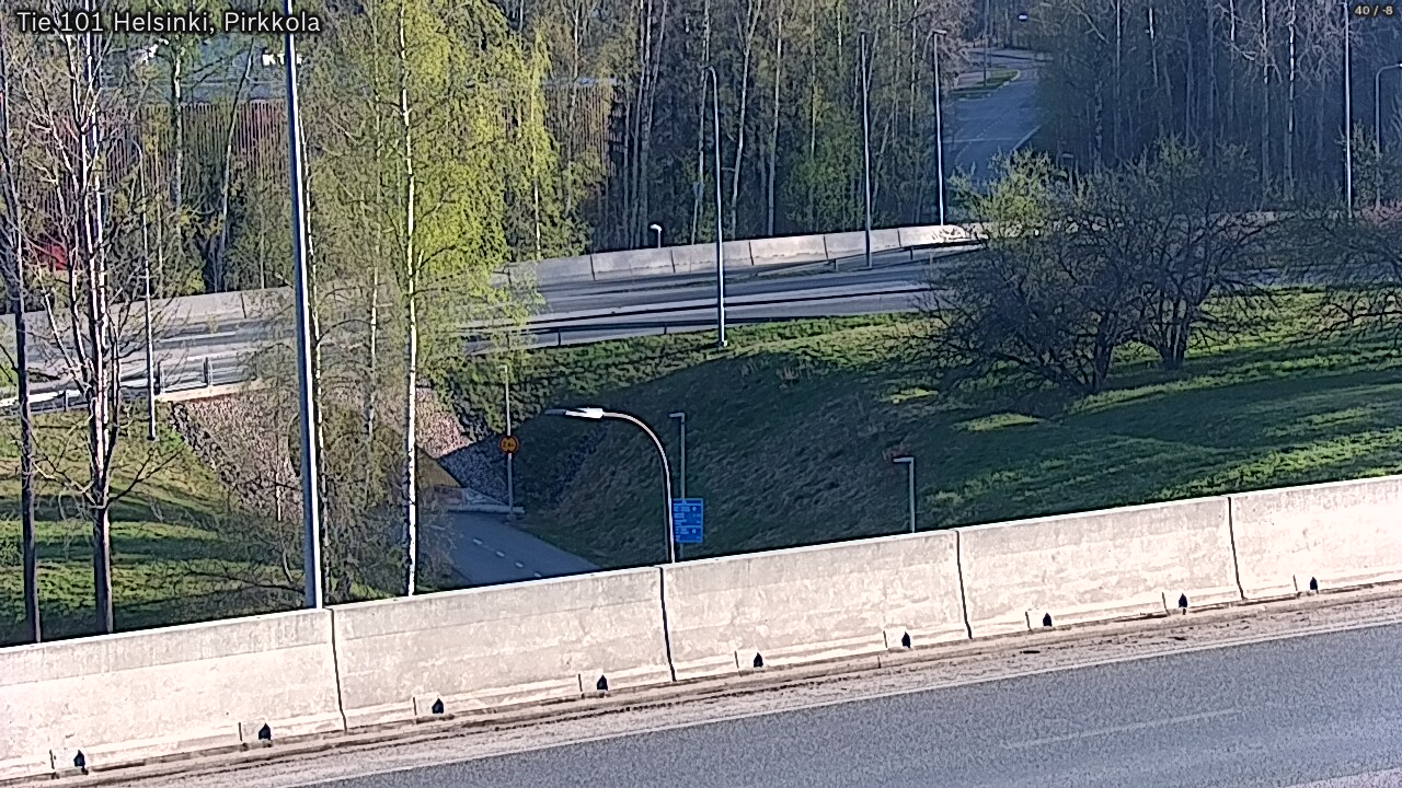 Weather Camera Image Väg 101 Helsingfors Britas, Helsinki, Uusimaa