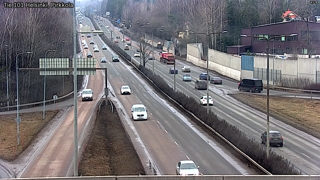 Weather Camera Image Väg 101 Helsingfors Britas, Helsinki, Uusimaa
