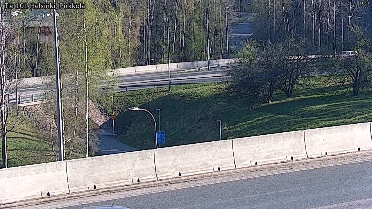 Weather Camera Image Väg 101 Helsingfors Britas, Helsinki, Uusimaa