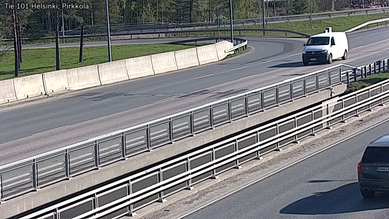 Weather Camera Image Väg 101 Helsingfors Britas, Helsinki, Uusimaa