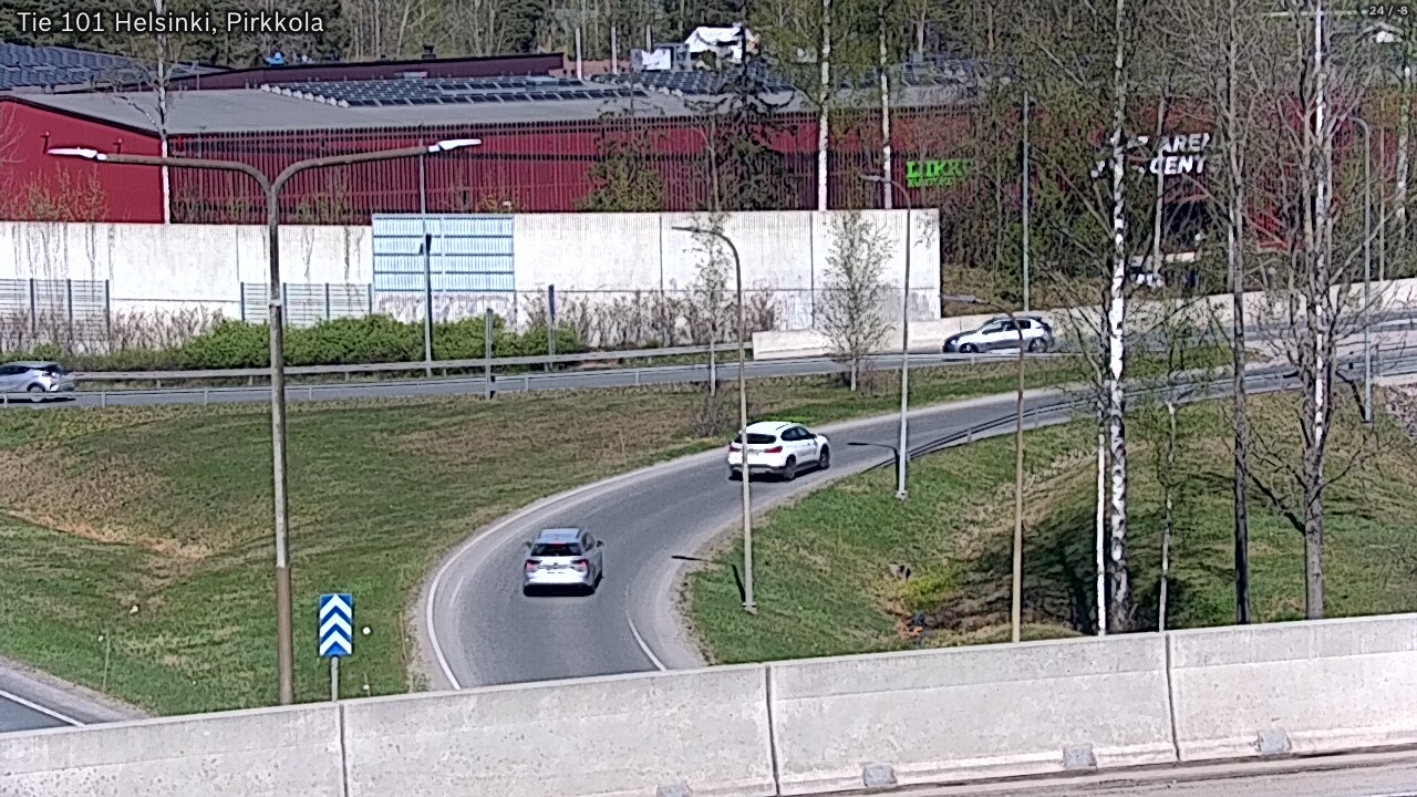 Weather Camera Image Väg 101 Helsingfors Britas, Helsinki, Uusimaa