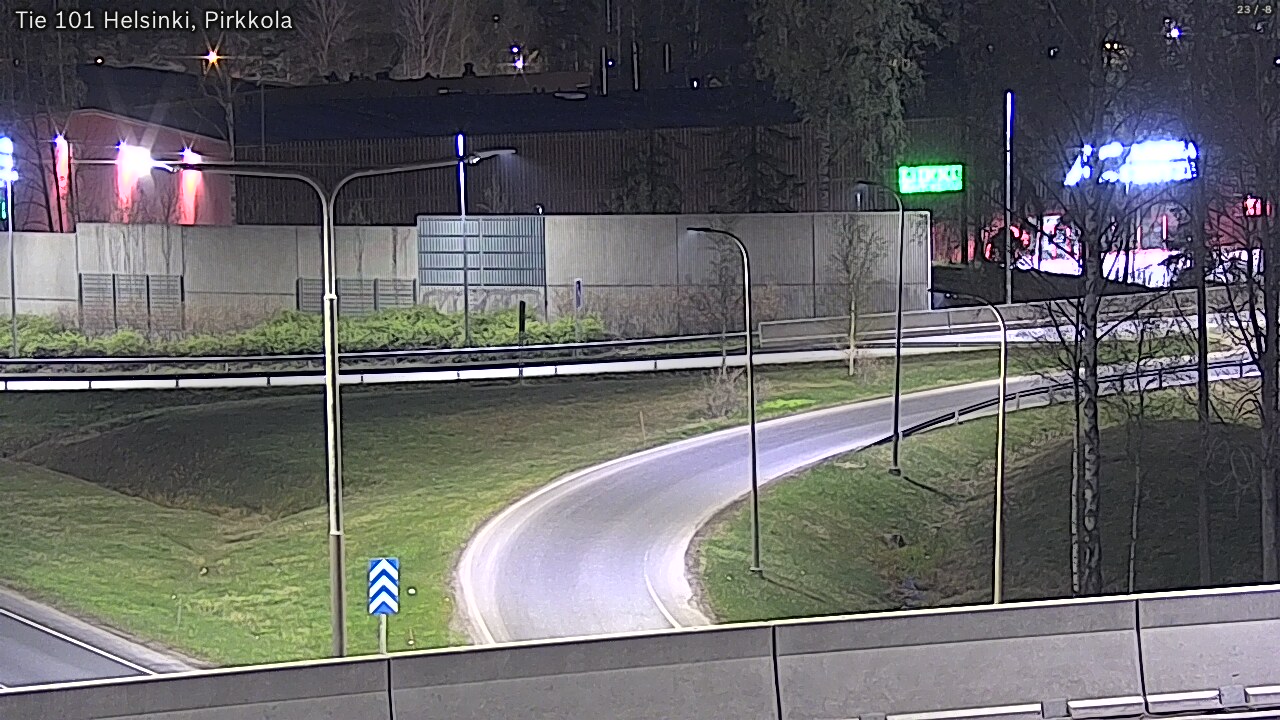 Weather Camera Image Road 101 Helsinki Pirkkola, Helsinki, Uusimaa