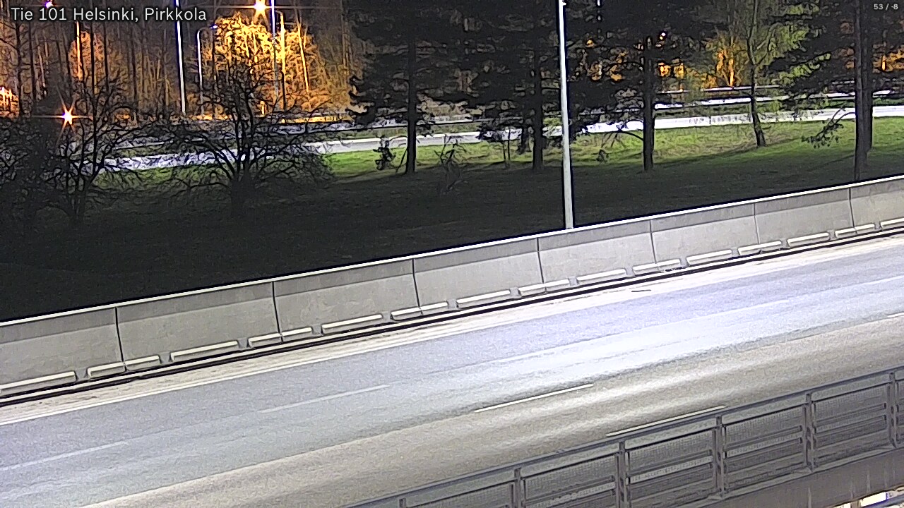Weather Camera Image Road 101 Helsinki Pirkkola, Helsinki, Uusimaa