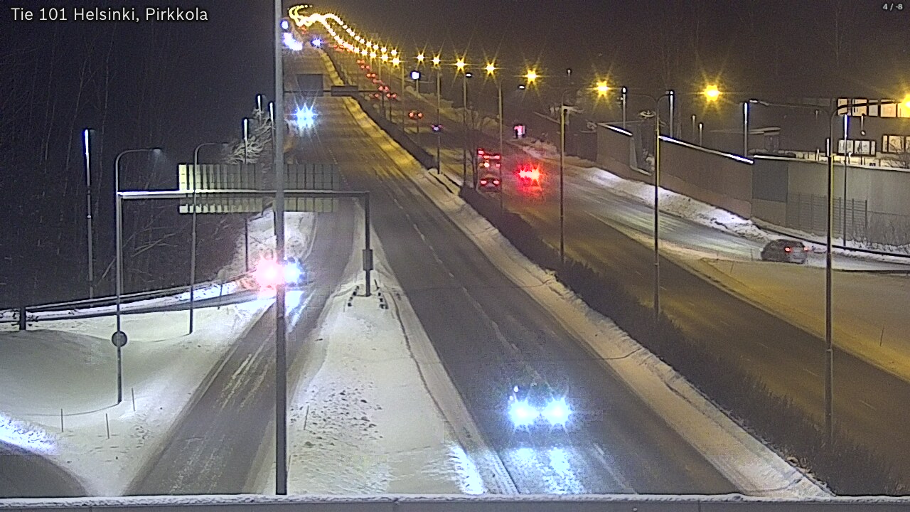 Weather Camera Image Väg 101 Helsingfors Britas, Helsinki, Uusimaa
