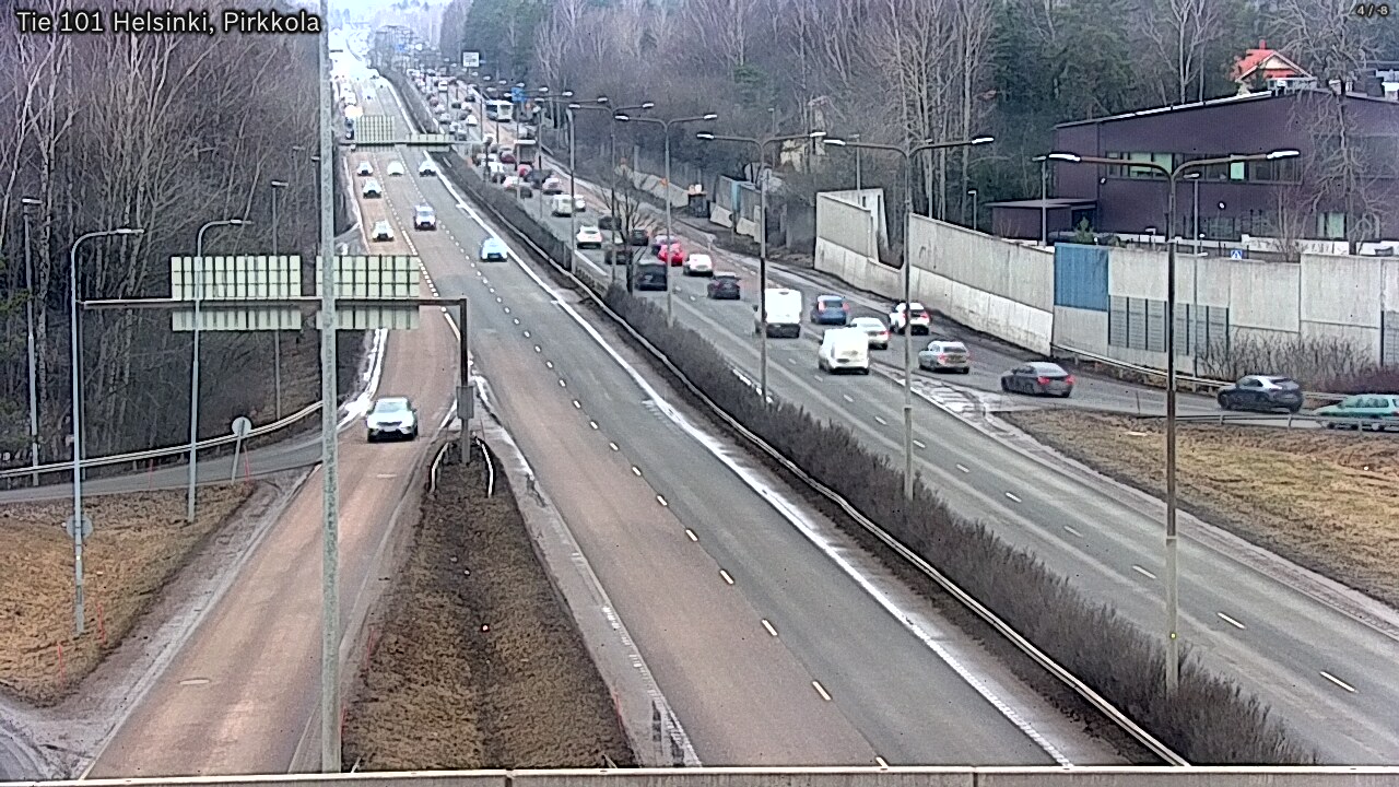 Weather Camera Image Väg 101 Helsingfors Britas, Helsinki, Uusimaa