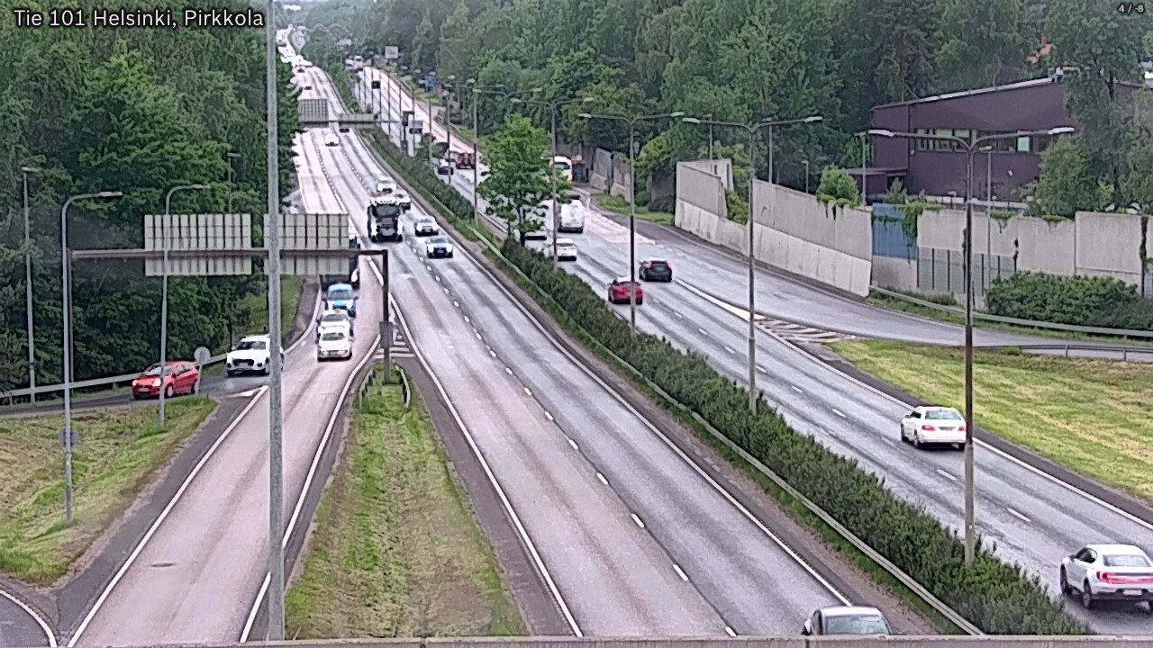 Weather Camera Image Väg 101 Helsingfors Britas, Helsinki, Uusimaa