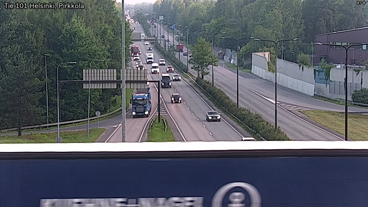 Weather Camera Image Väg 101 Helsingfors Britas, Helsinki, Uusimaa