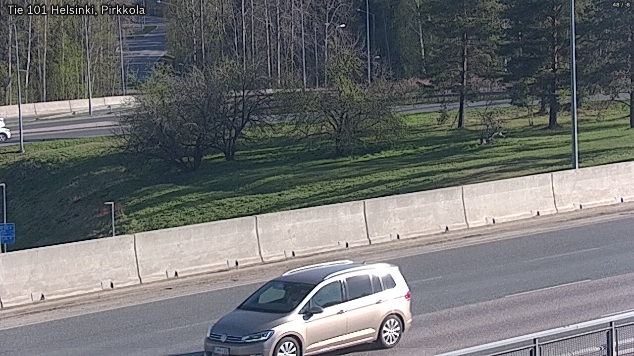 Weather Camera Image Väg 101 Helsingfors Britas, Helsinki, Uusimaa