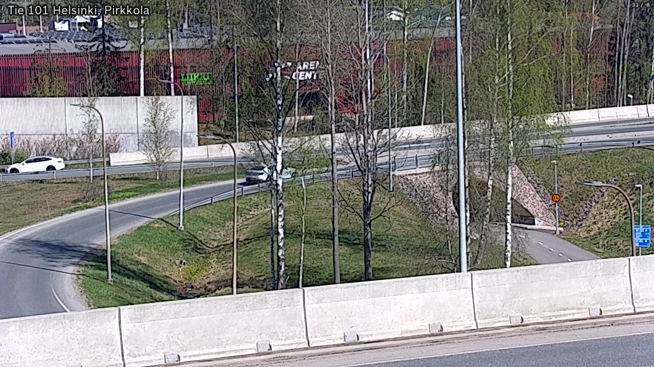 Weather Camera Image Väg 101 Helsingfors Britas, Helsinki, Uusimaa