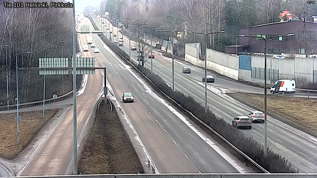 Weather Camera Image Väg 101 Helsingfors Britas, Helsinki, Uusimaa