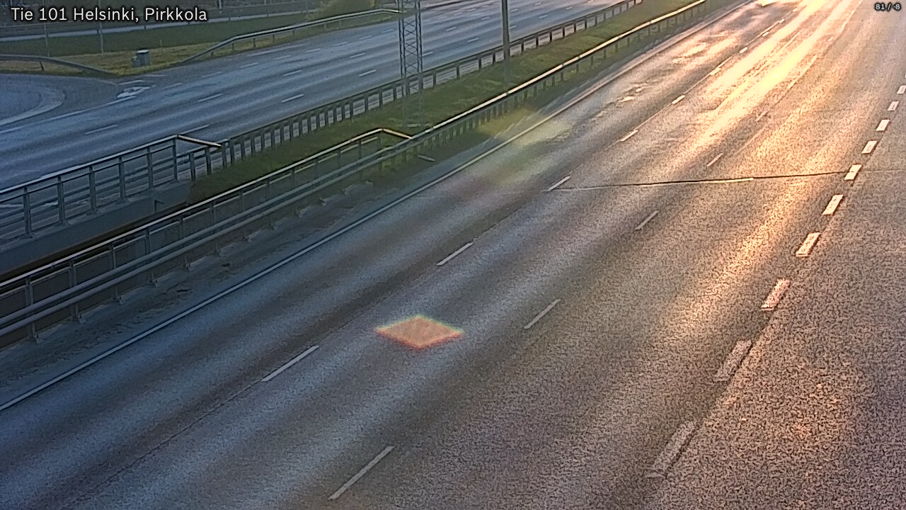Weather Camera Image Väg 101 Helsingfors Britas, Helsinki, Uusimaa