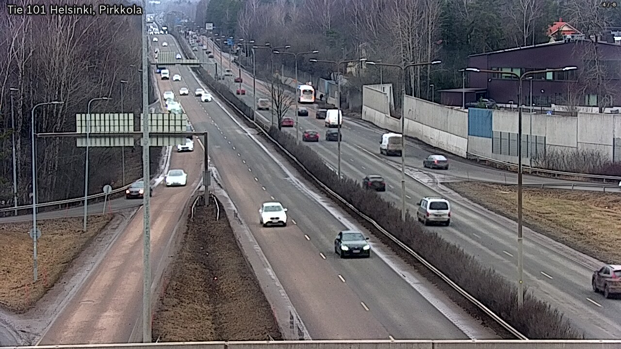 Weather Camera Image Väg 101 Helsingfors Britas, Helsinki, Uusimaa