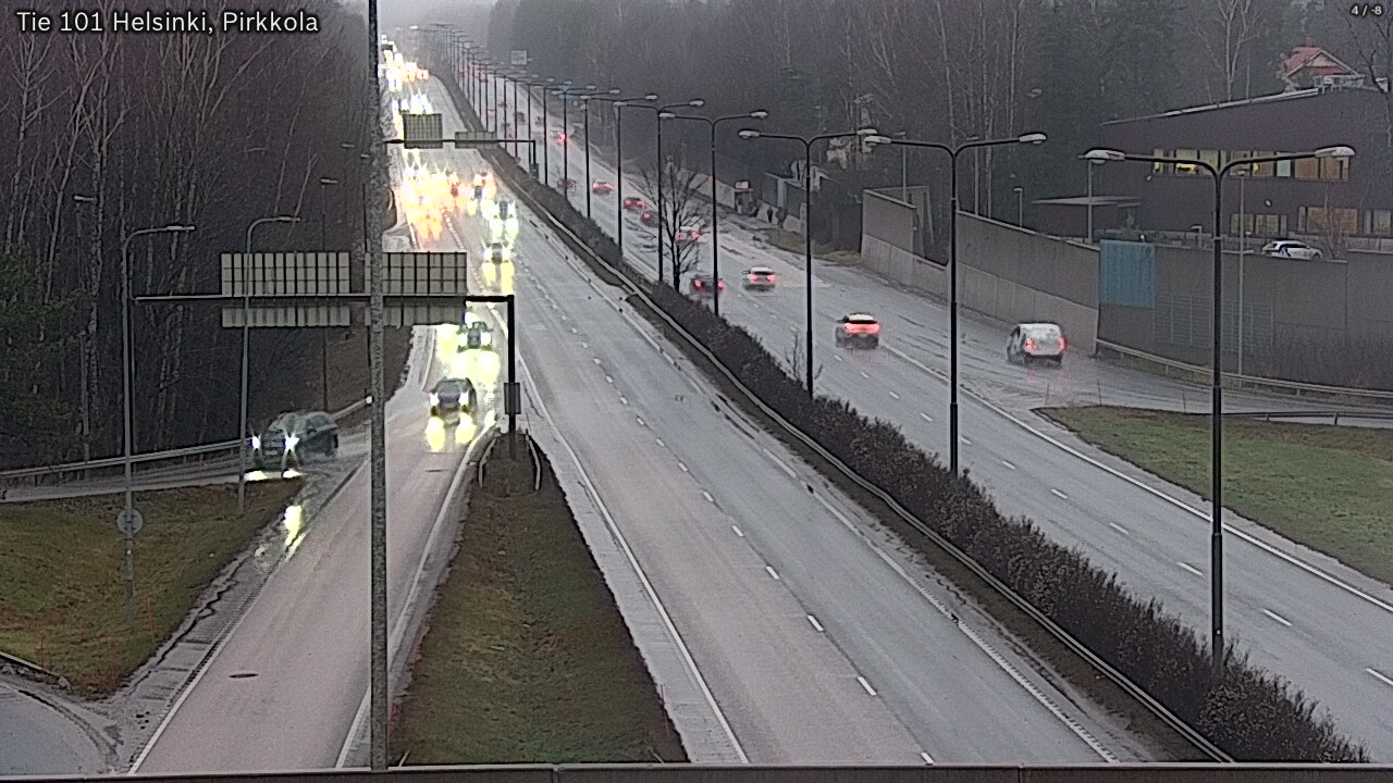 Weather Camera Image Väg 101 Helsingfors Britas, Helsinki, Uusimaa