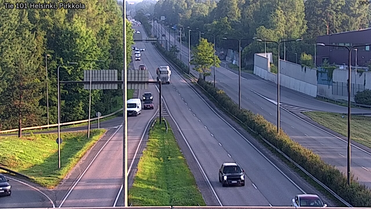Weather Camera Image Väg 101 Helsingfors Britas, Helsinki, Uusimaa