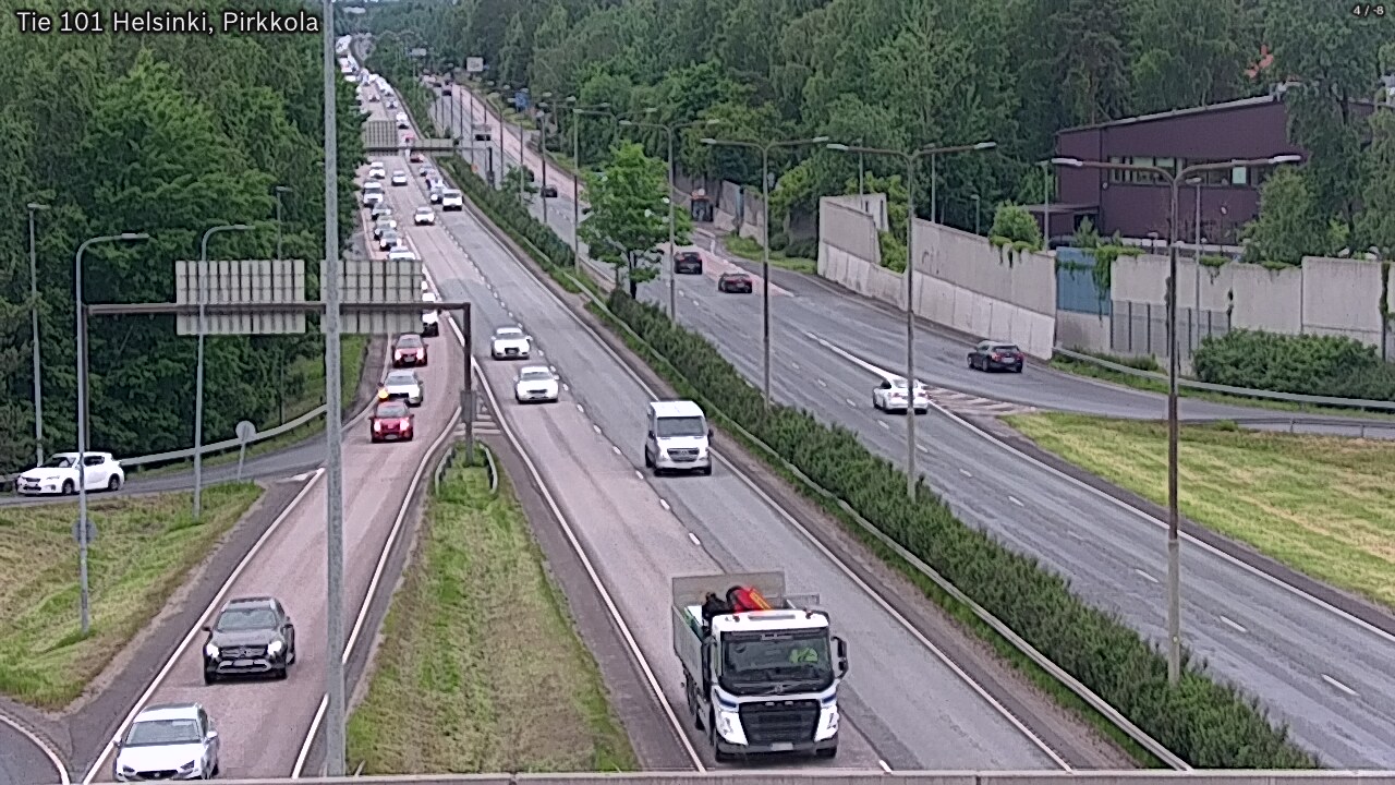Weather Camera Image Väg 101 Helsingfors Britas, Helsinki, Uusimaa