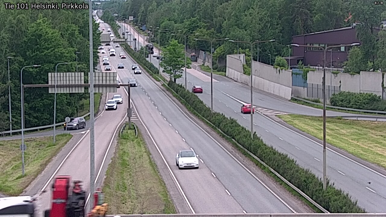 Weather Camera Image Väg 101 Helsingfors Britas, Helsinki, Uusimaa