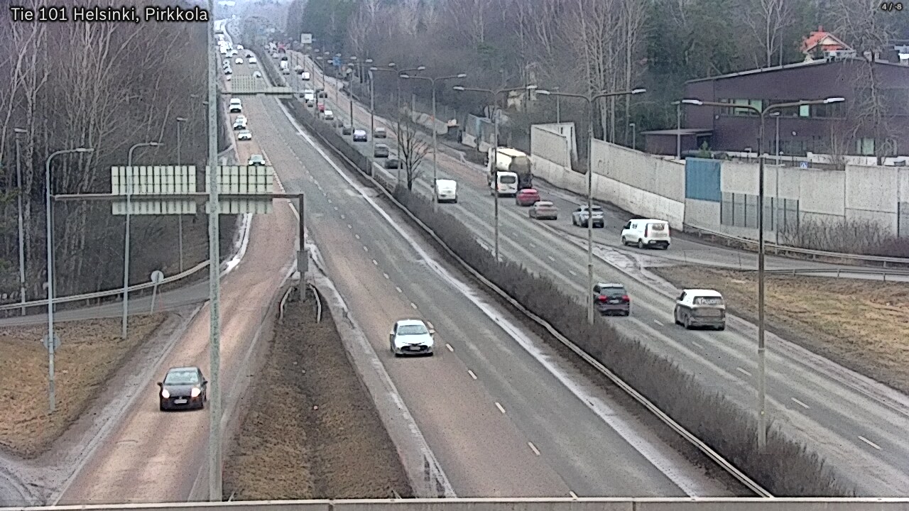 Weather Camera Image Väg 101 Helsingfors Britas, Helsinki, Uusimaa