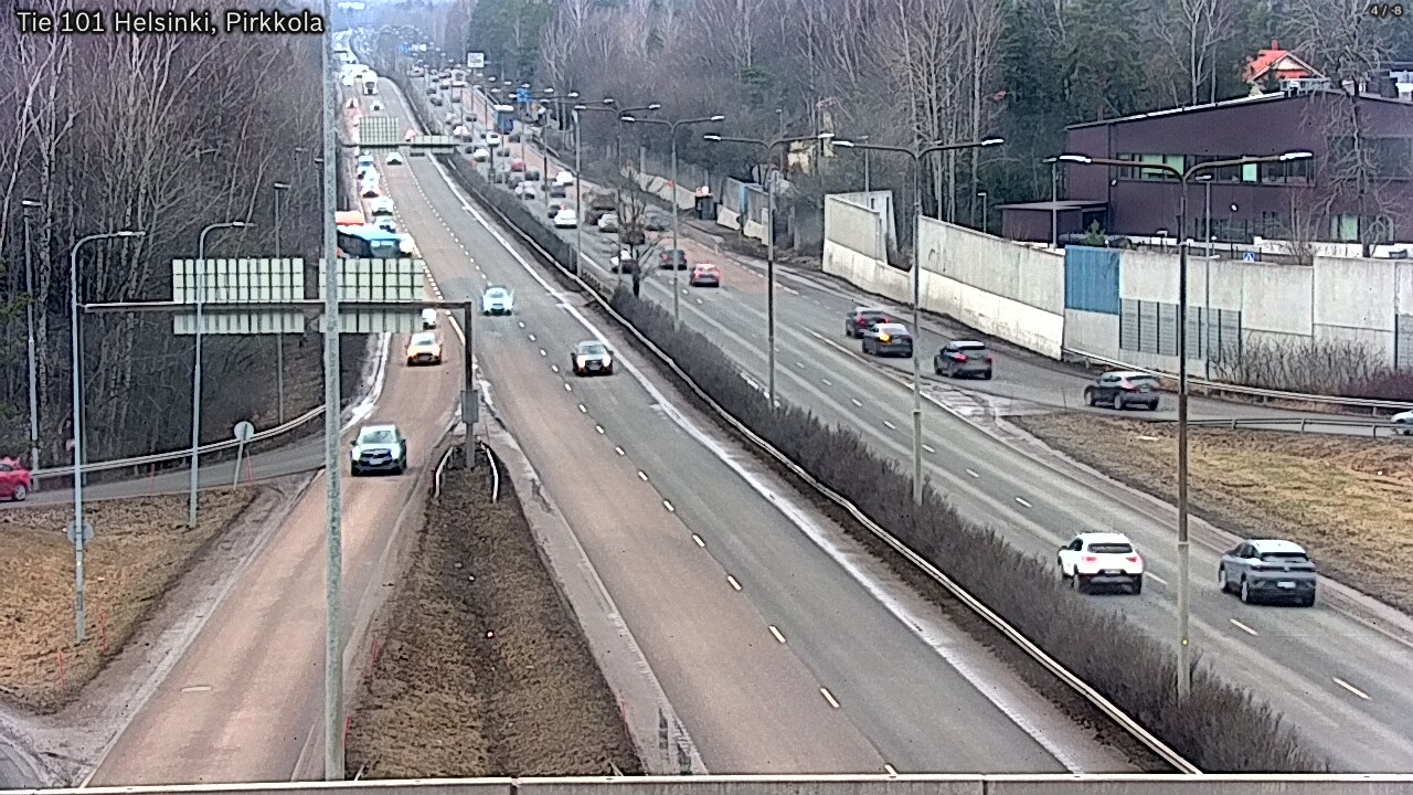 Weather Camera Image Väg 101 Helsingfors Britas, Helsinki, Uusimaa