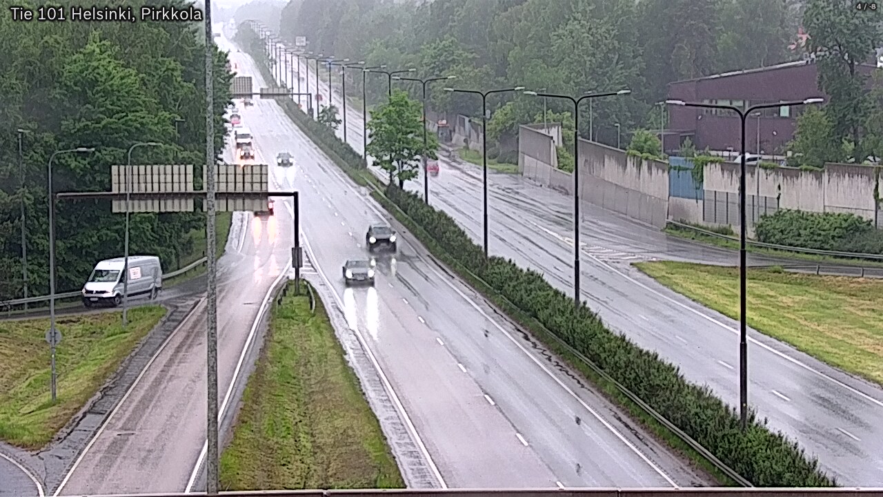 Weather Camera Image Väg 101 Helsingfors Britas, Helsinki, Uusimaa