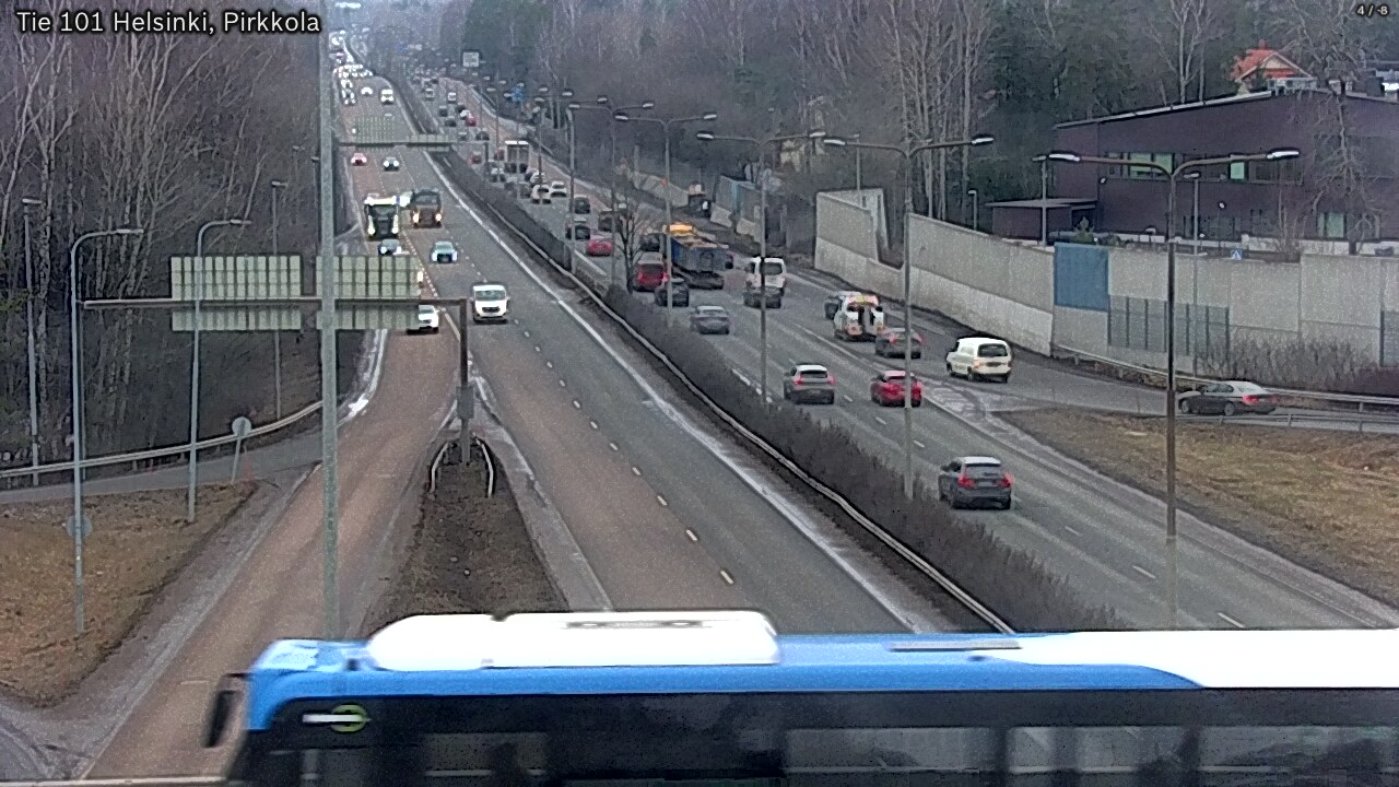 Weather Camera Image Väg 101 Helsingfors Britas, Helsinki, Uusimaa