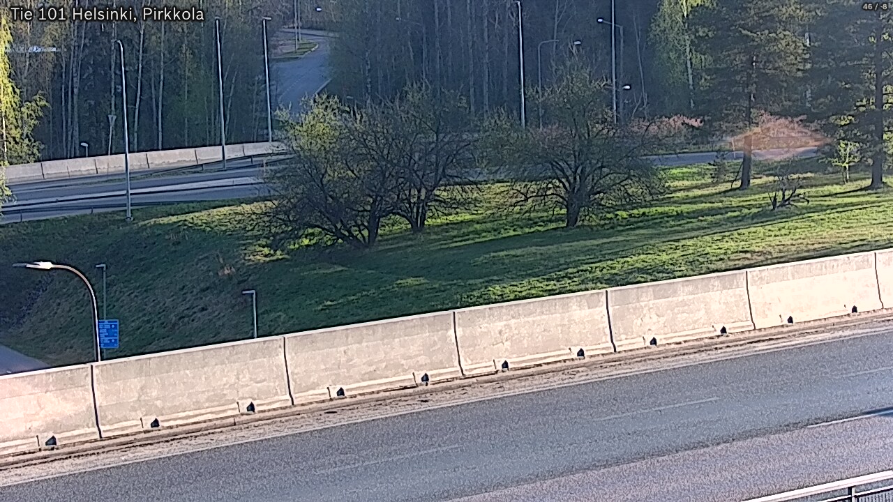 Weather Camera Image Väg 101 Helsingfors Britas, Helsinki, Uusimaa