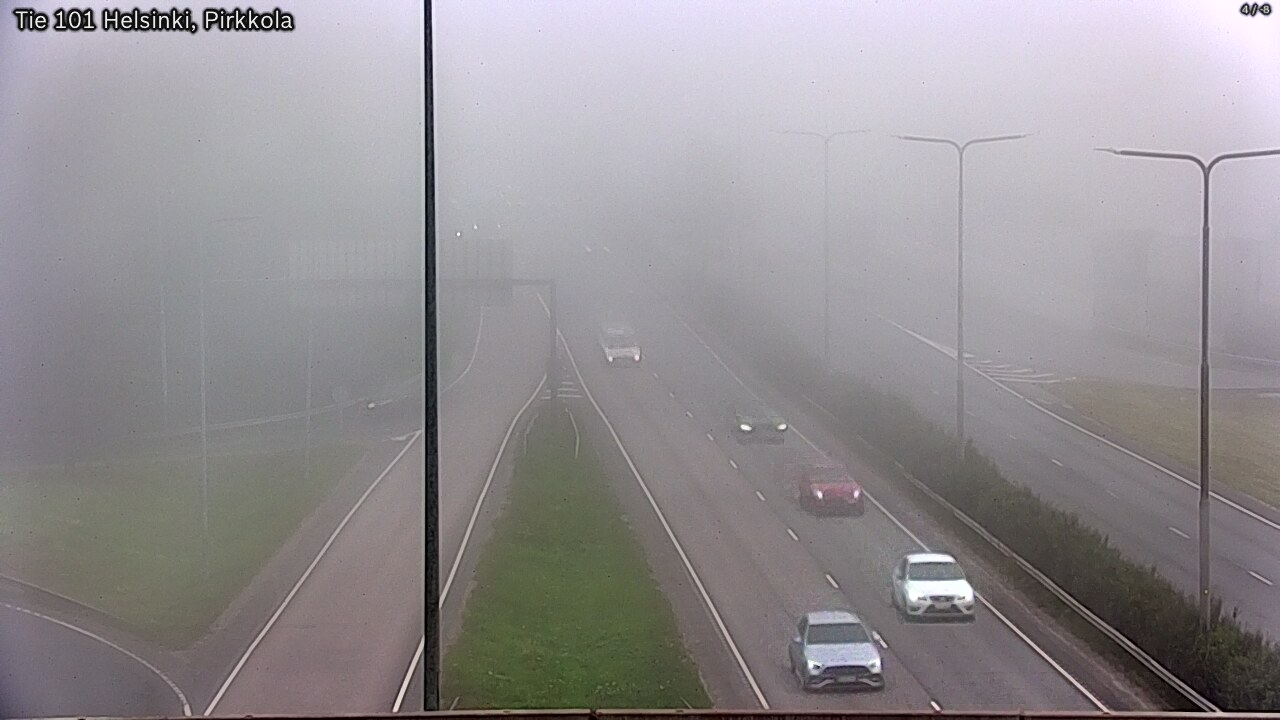Weather Camera Image Väg 101 Helsingfors Britas, Helsinki, Uusimaa