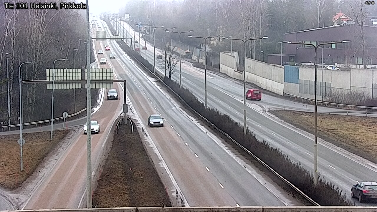 Weather Camera Image Väg 101 Helsingfors Britas, Helsinki, Uusimaa