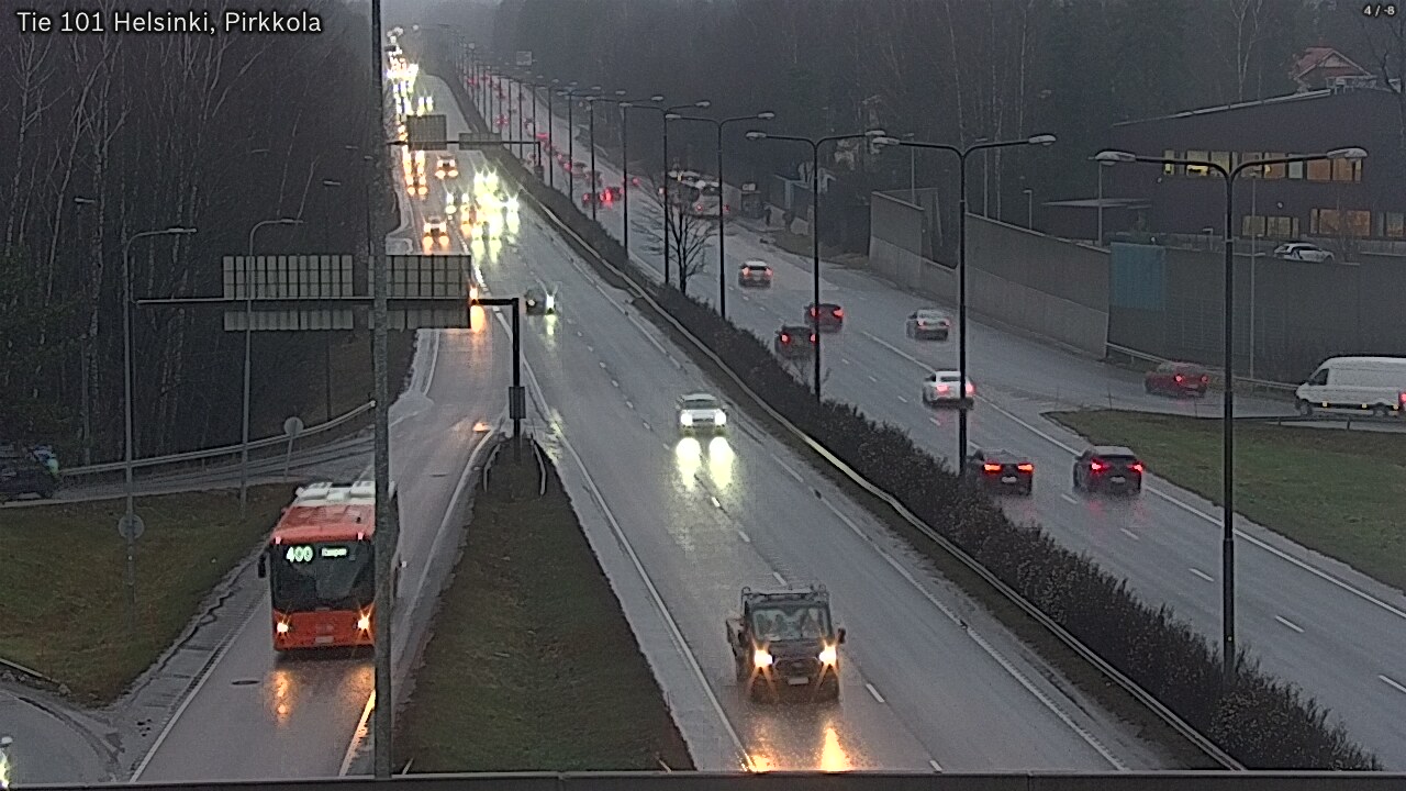 Weather Camera Image Väg 101 Helsingfors Britas, Helsinki, Uusimaa