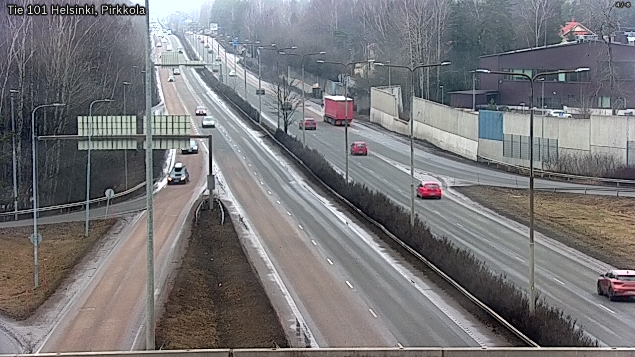 Weather Camera Image Väg 101 Helsingfors Britas, Helsinki, Uusimaa